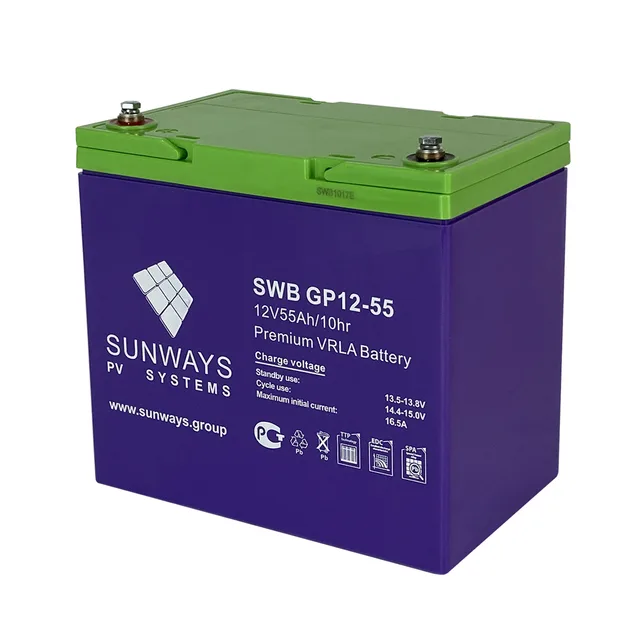 Аккумулятор SUNWAYS GP 12-55 (AGM)